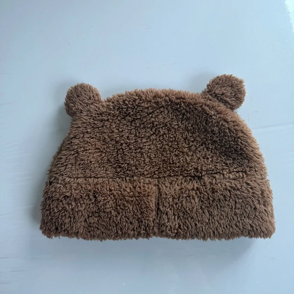 Patagonia Baby Furry Friends Bear Hat‎ Size 24 Months